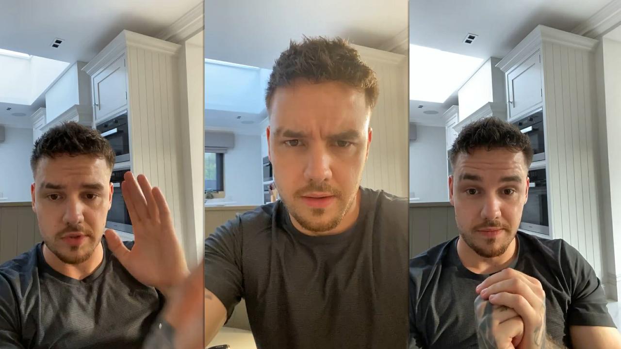 Liam Payne's Instagram Live Stream from June 11th 2021.