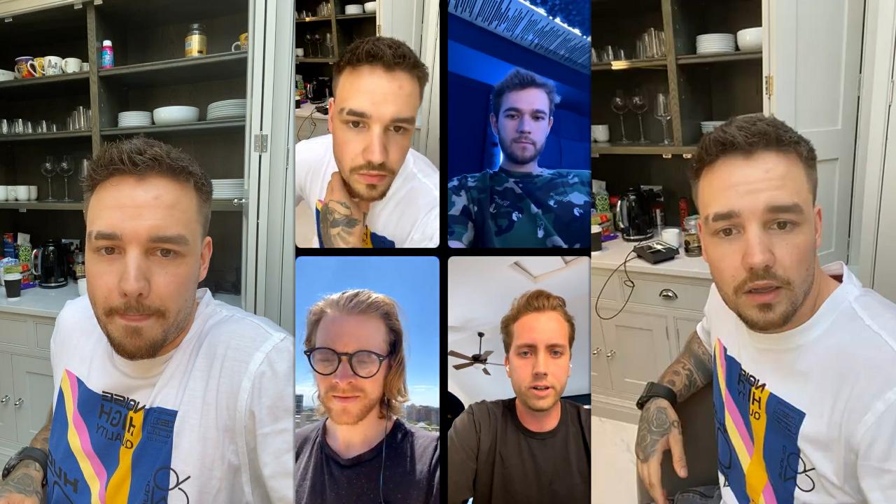 Liam Payne's Instagram Live Stream from June 15th 2021.