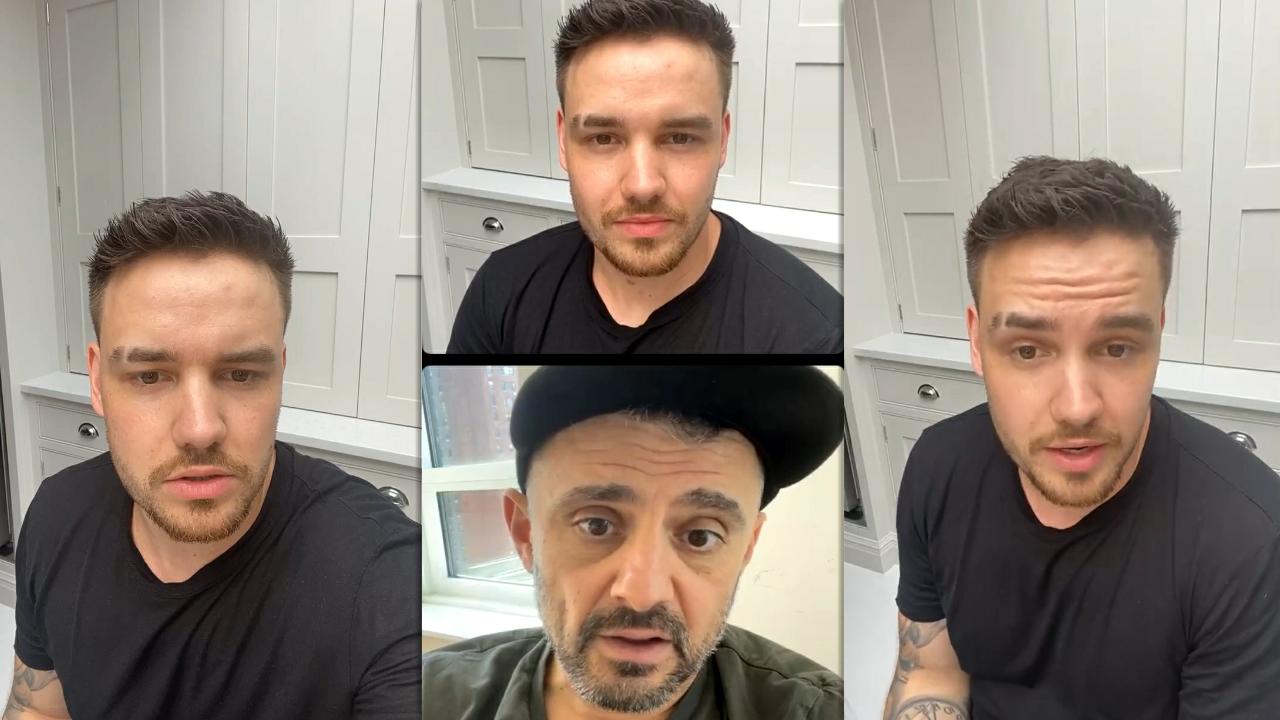 Liam Payne's Instagram Live Stream from June 16th 2021.