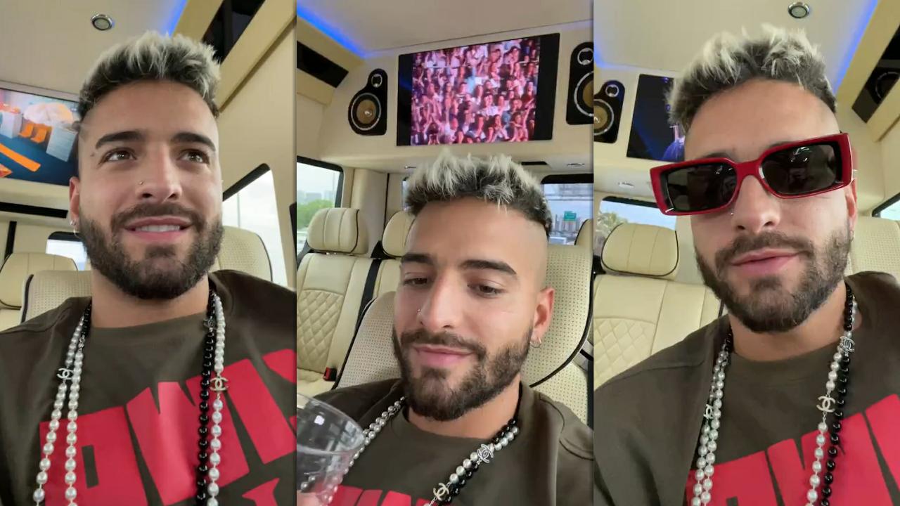Maluma Instagram Live Stream 18 June 2021 IG LIVE's TV