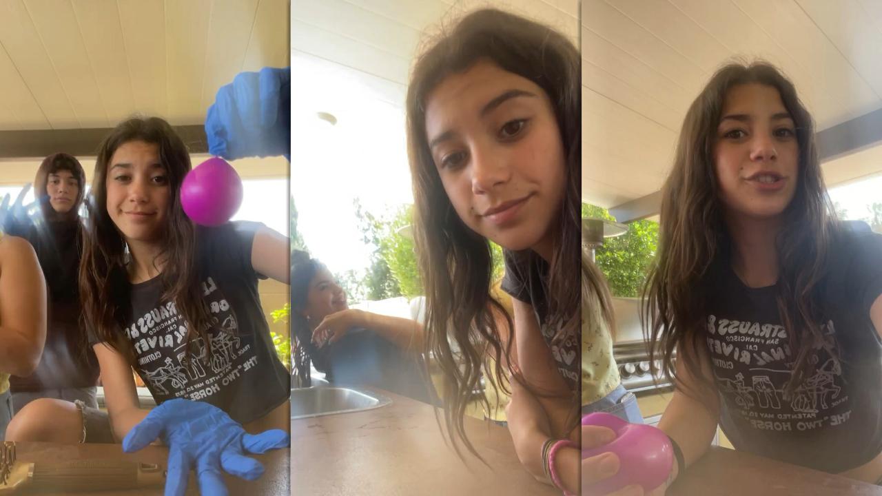 Scarlett Estevez's Instagram Live Stream with her friends from June 1st 2021.