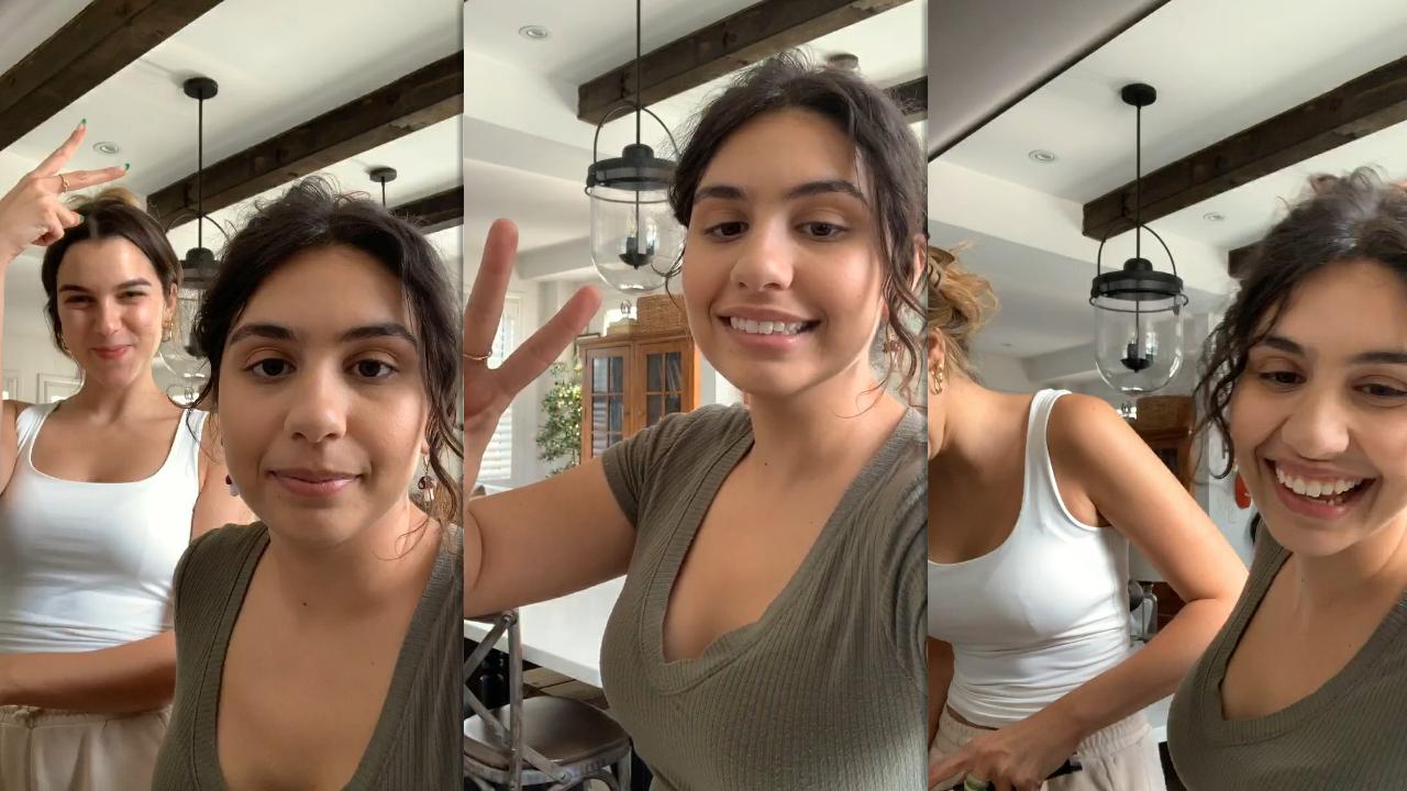 Alessia Cara's Instagram Live Stream from July 26th 2021.