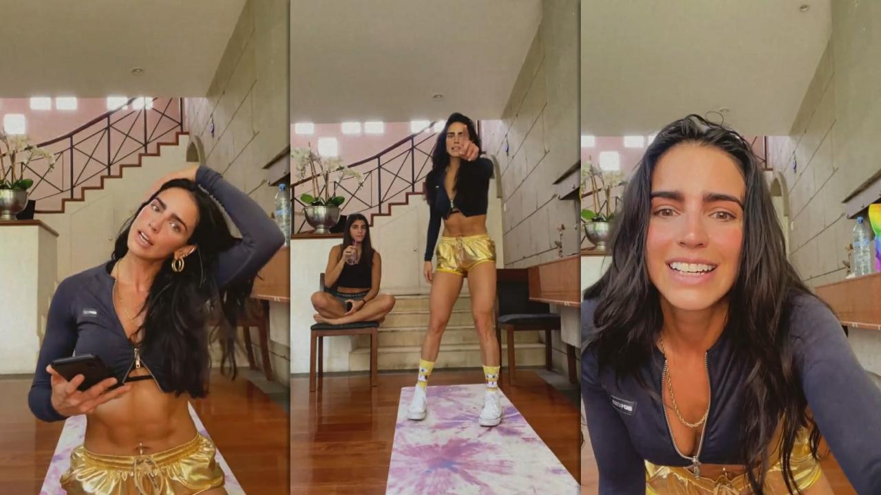 Bárbara de Regil's Instagram Live Stream from July 24th 2021.