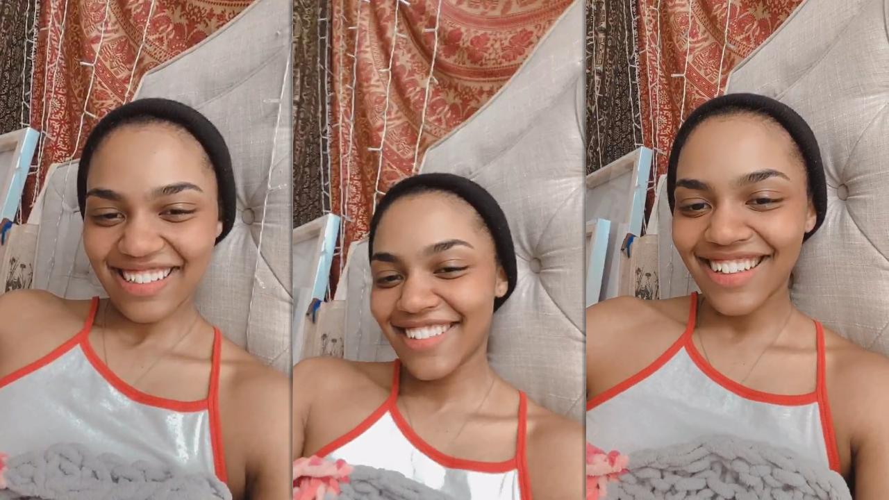 China Anne McClain's Instagram Live Stream from July 11th 2021.