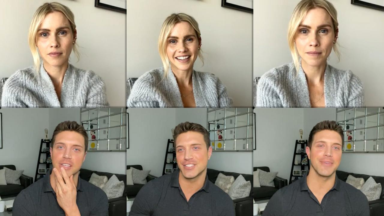Claire Holt's Instagram Live Stream from July 12th 2021.