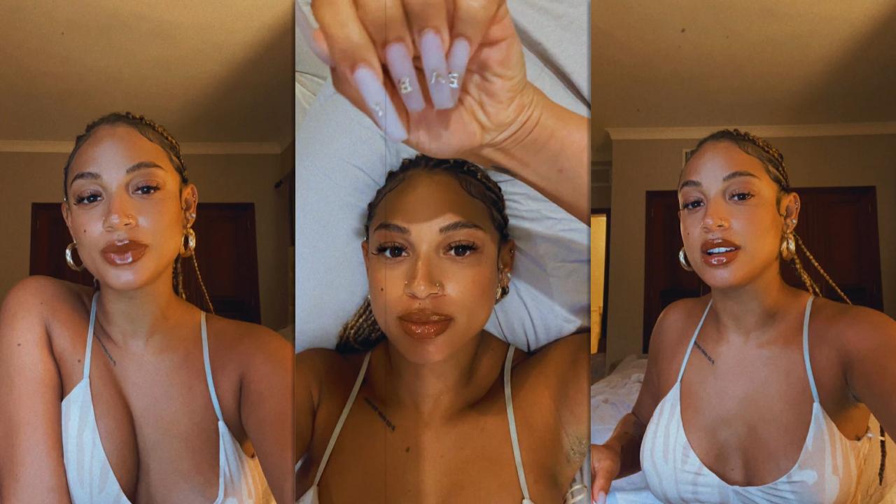 DaniLeigh's Instagram Live Stream from July 22th 2021.