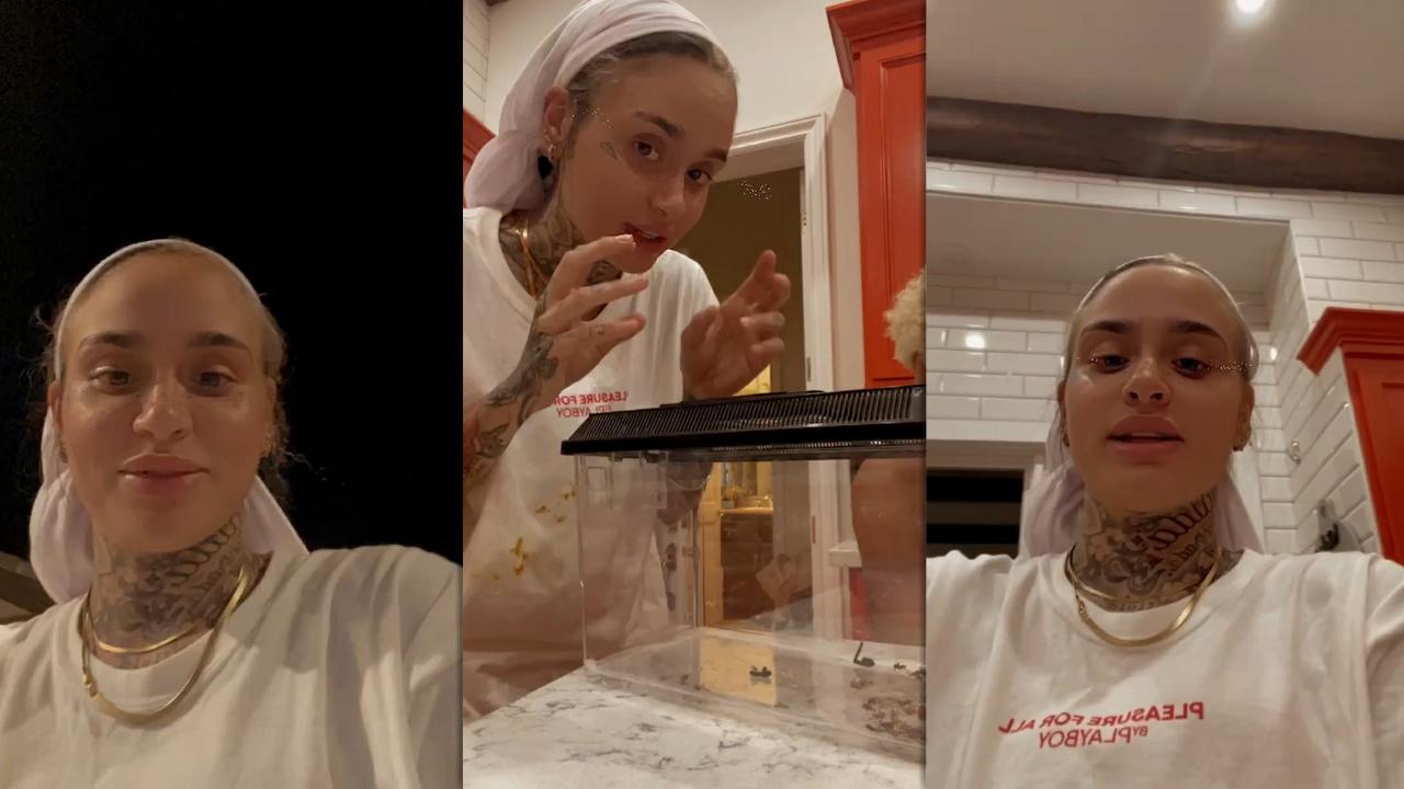 Kehlani's Instagram Live Stream from July 19th 2021.