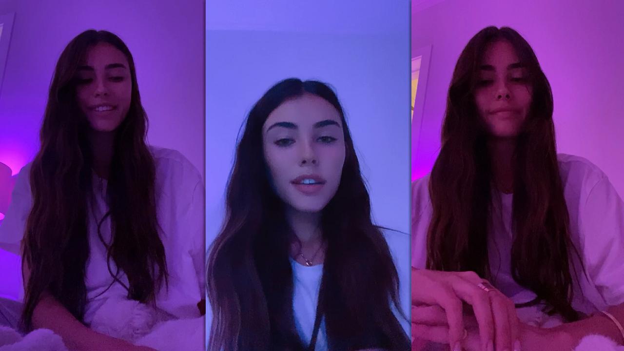 Madison Beer's Instagram Live Stream from July 28th 2021.