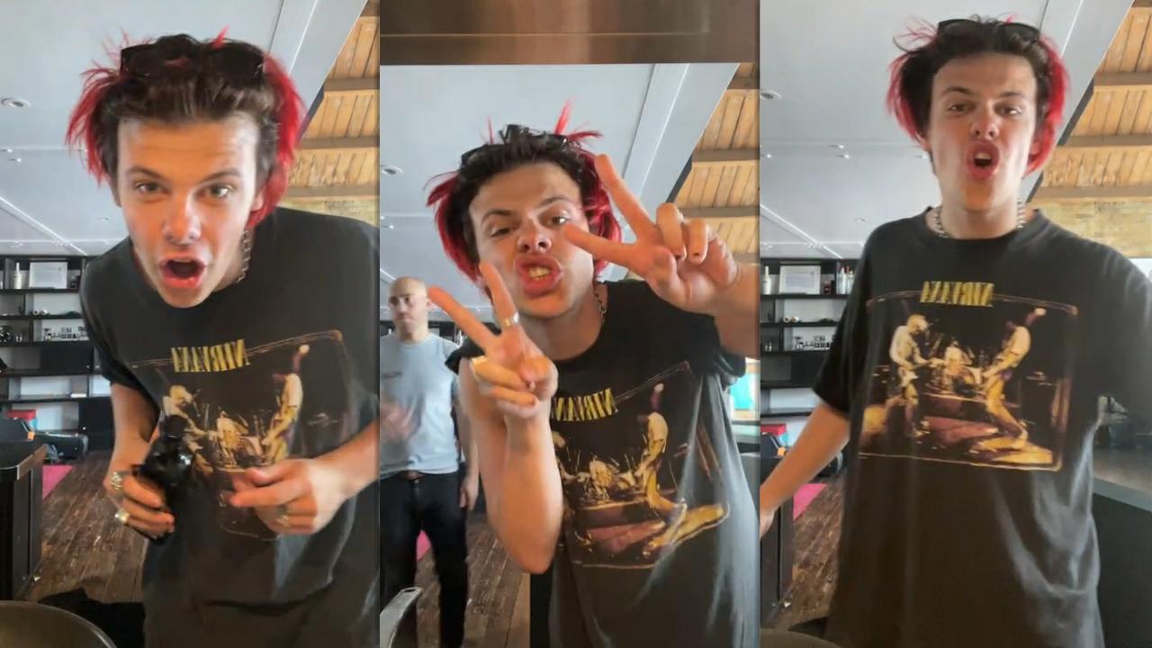 Yungblud's Instagram Live Stream from July 15th 2021.