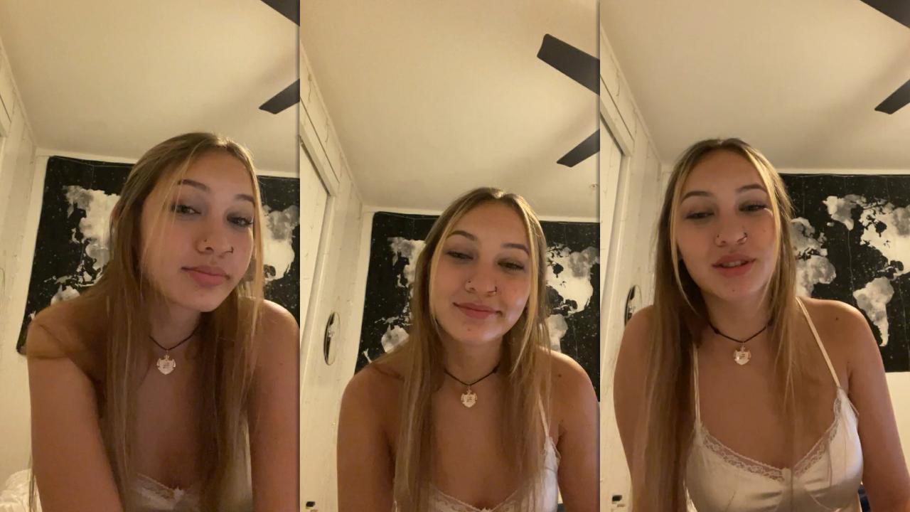 Halia Beamer Instagram Live Stream 2 August 2021 IG LIVE�s TV