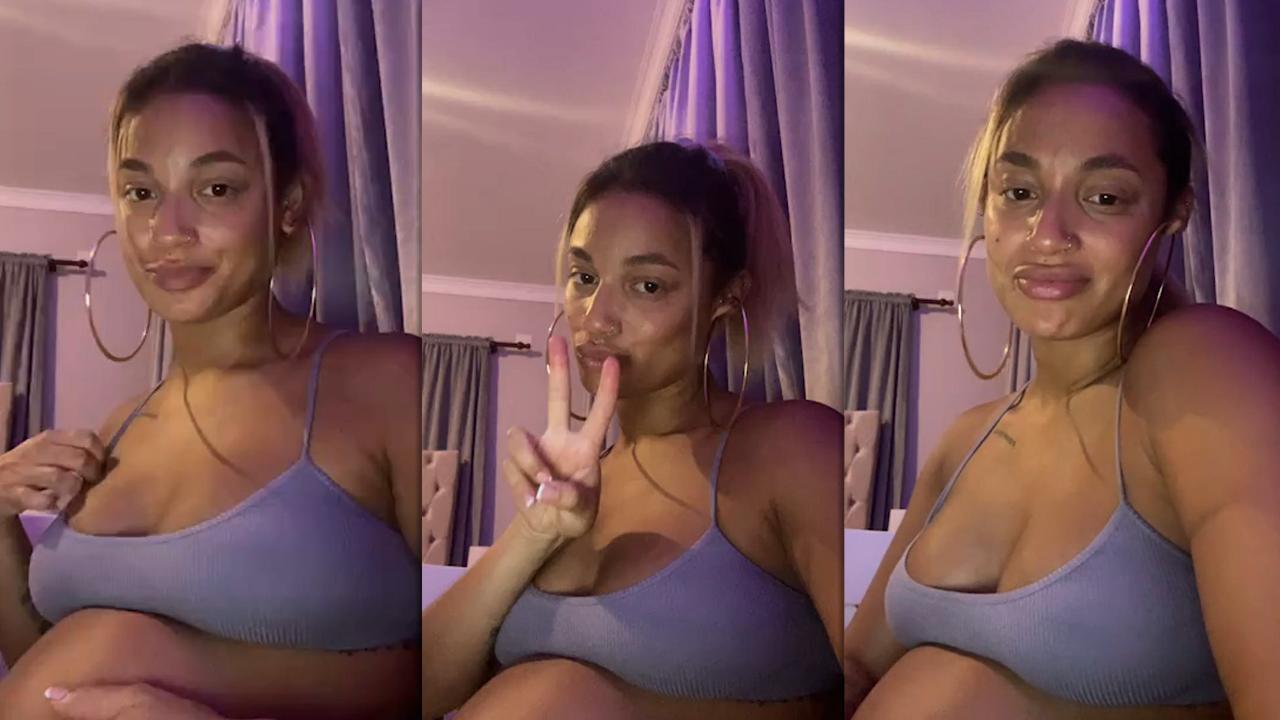 DaniLeigh's Instagram Live Stream from August 5th 2021.