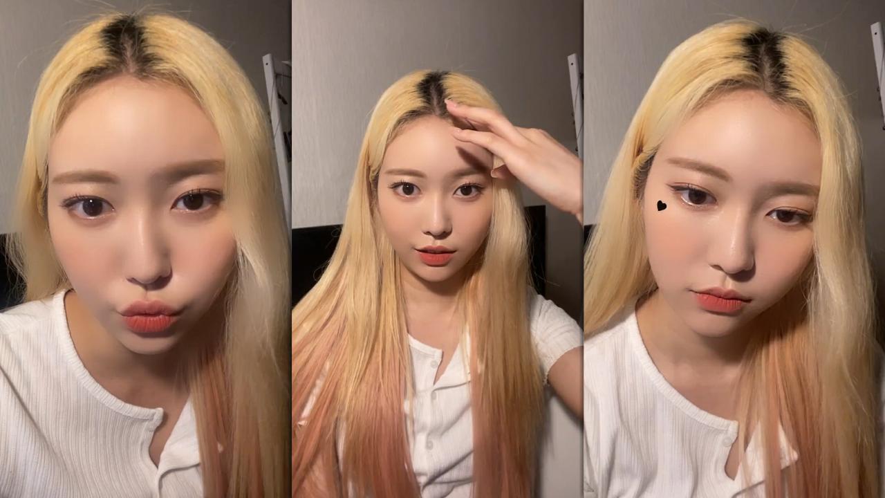 Jane (MOMOLAND)'s Instagram Live Stream from August 10th 2021.