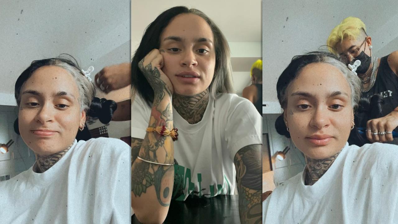 Kehlani's Instagram Live Stream from August 26th 2021.