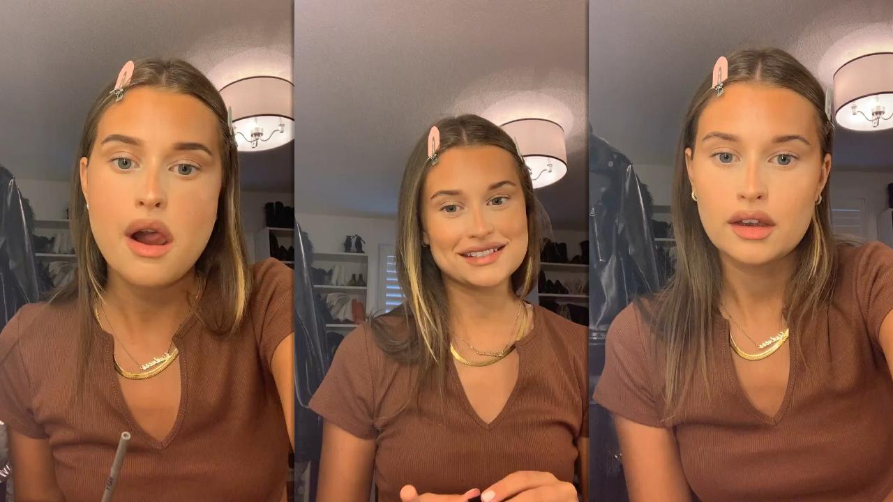 Lexi Wood's Instagram Live Stream from July 31th 2021.