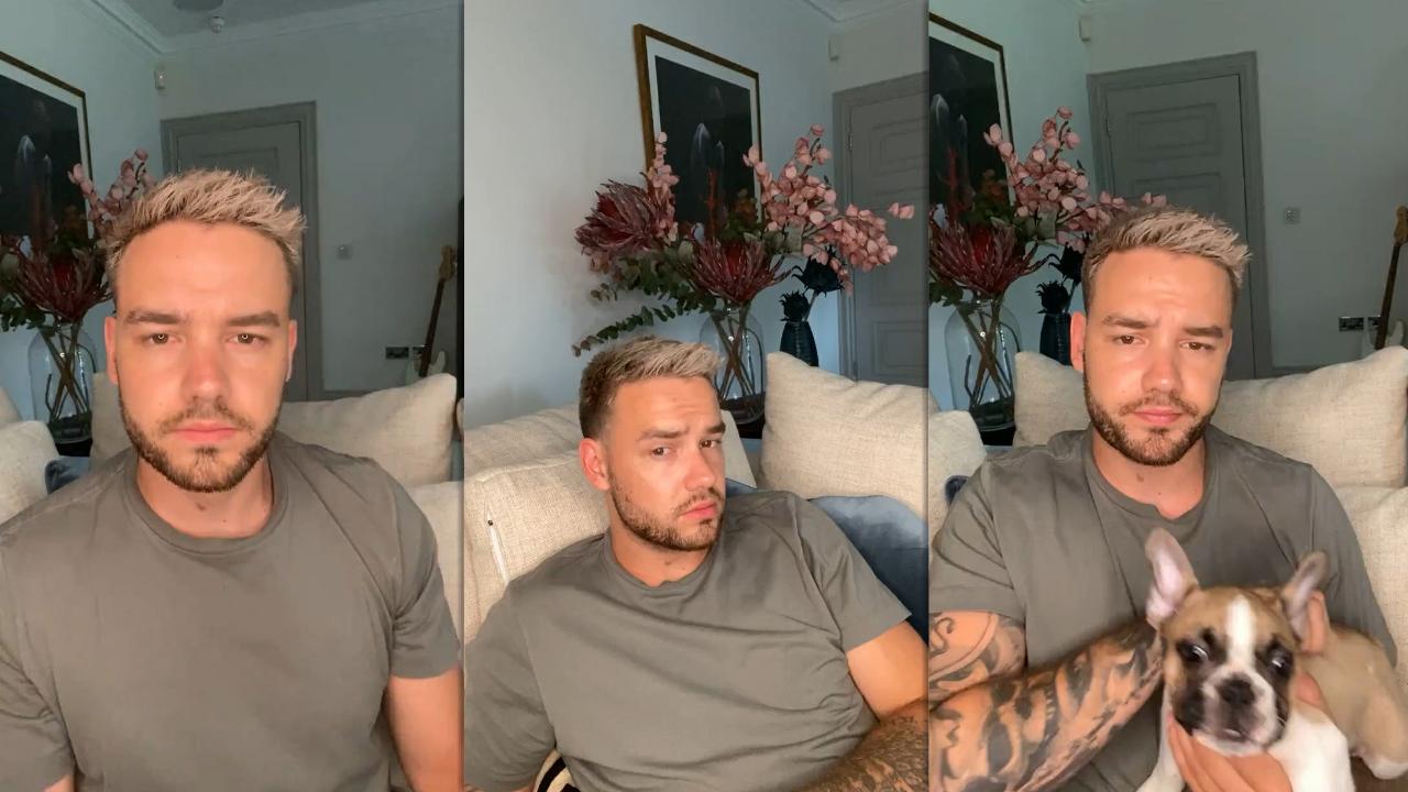 Liam Payne's Instagram Live Stream from July 31th 2021.