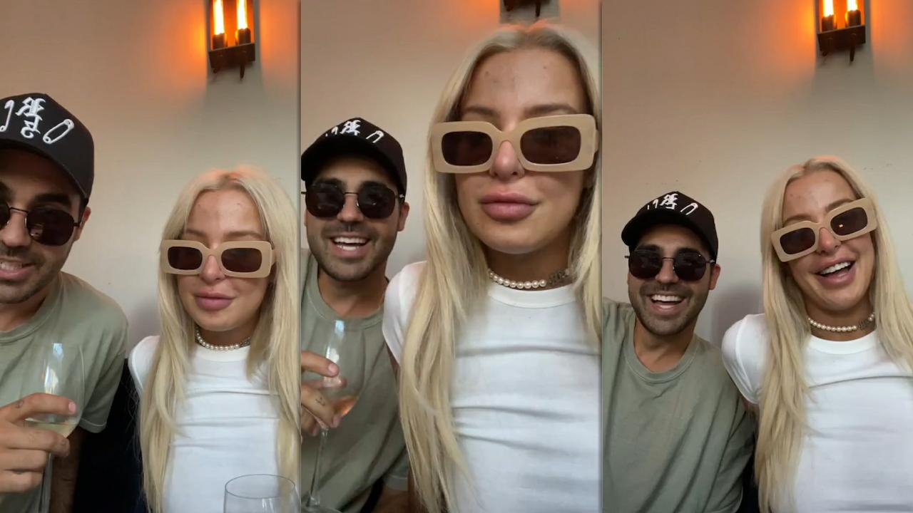 Tana Mongeau's Instagram Live Stream from August 6th 2021.