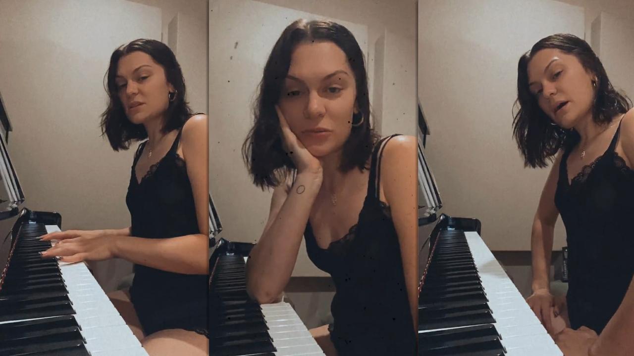 Jessie J's Instagram Live Stream from September 14th 2021.
