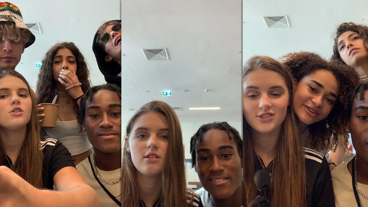 Savannah Clarke's Instagram Live Stream with Lamar, Nour, Noah and Melanie from September 20th 2021.