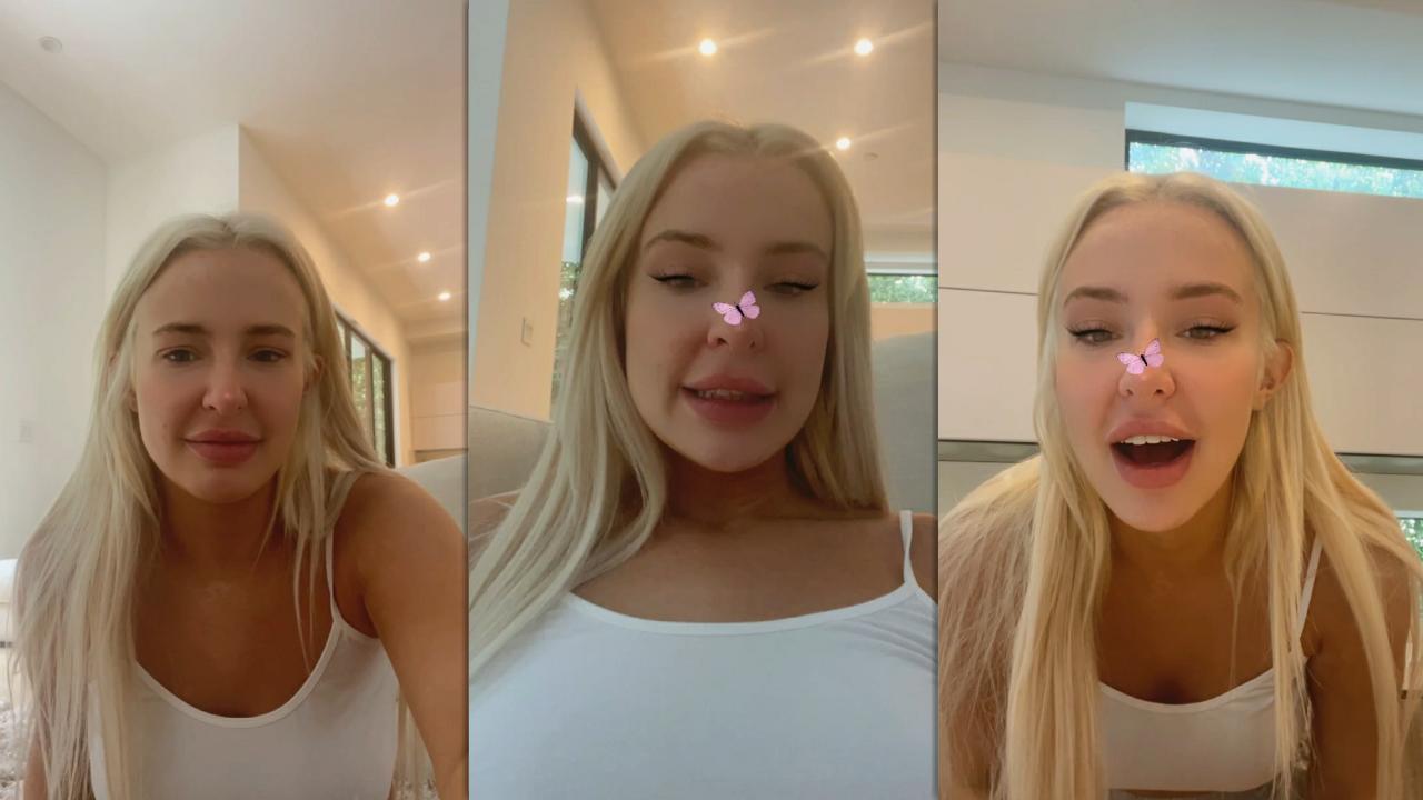 Tana Mongeau's Instagram Live Stream from August 31th 2021.