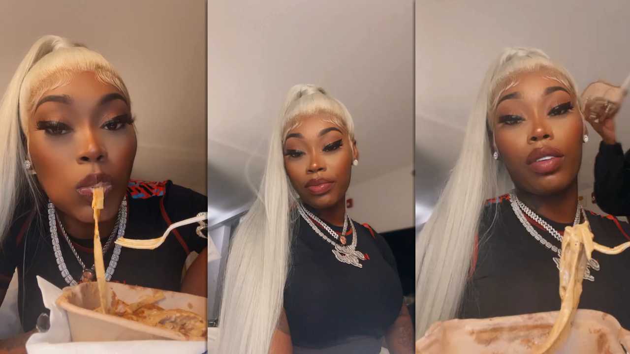 Asian Doll's Instagram Live Stream from October 15th 2021.