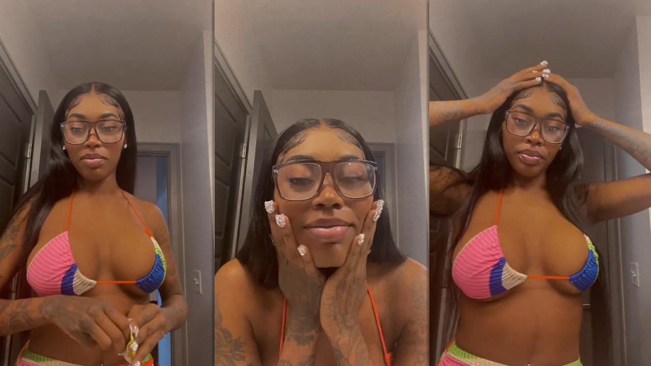 Asian Doll's Instagram Live Stream from October 25th 2021.