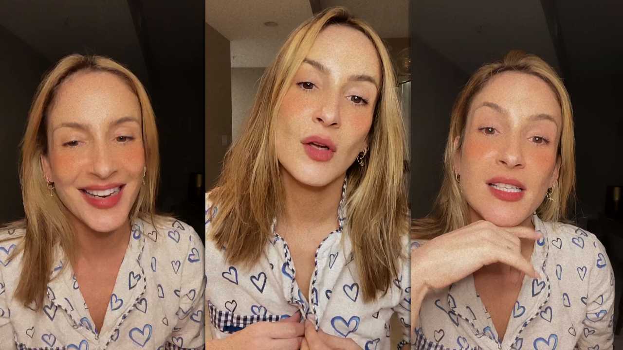 Claudia Leitte's Instagram Live Stream from October 17th 2021.