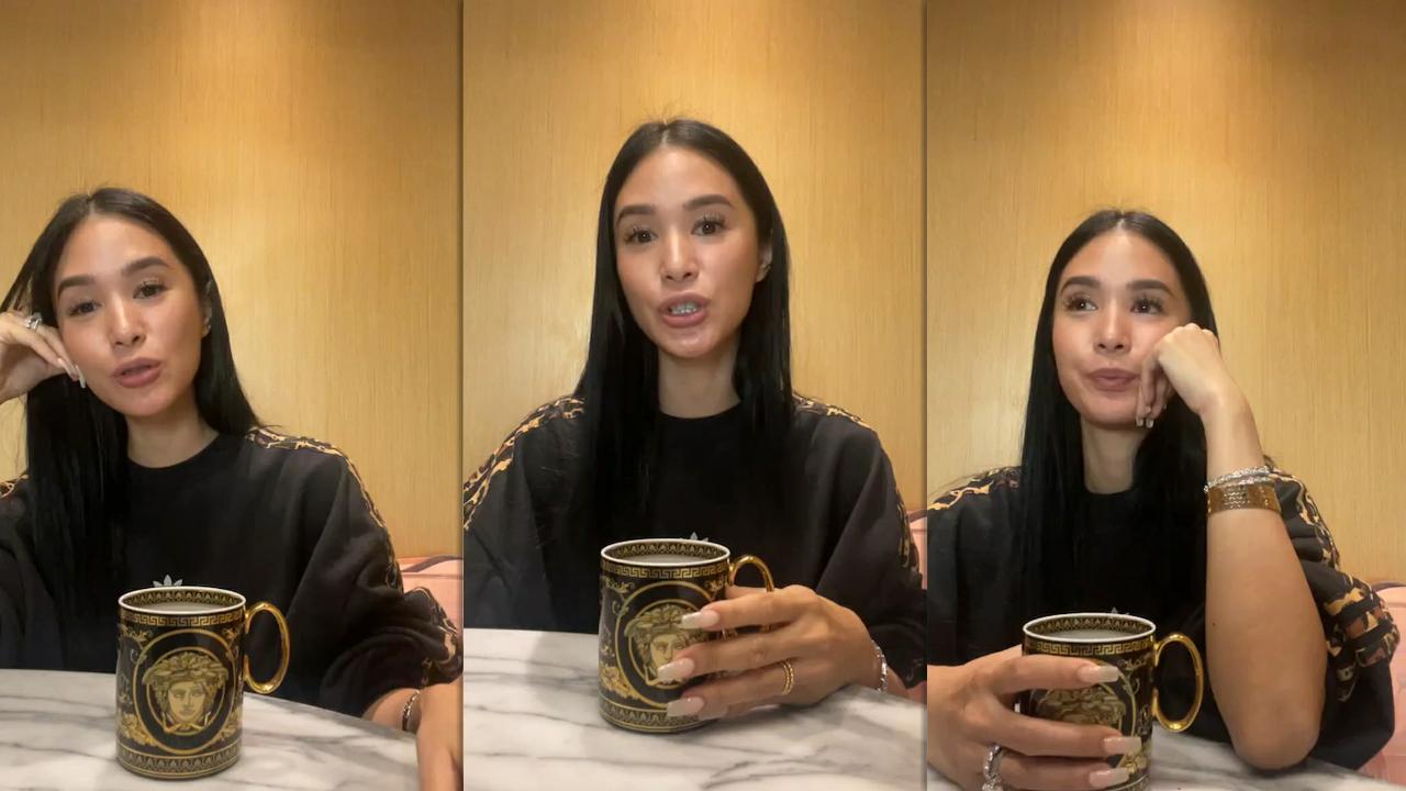 Heart Evangelista's Instagram Live Stream from October 26th 2021.