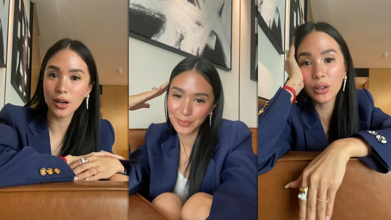 Heart Evangelista's Instagram Live Stream from October 27th 2021.