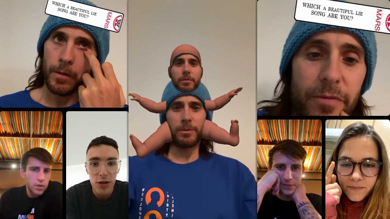 Jared Leto's Instagram Live Stream from October 14th 2021.