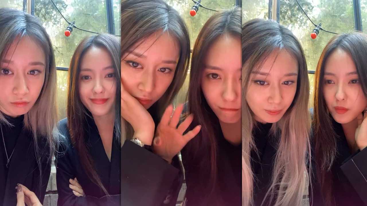 Park Ji-yeon's Instagram Live Stream with Hyomin ​from October 16th 2021.