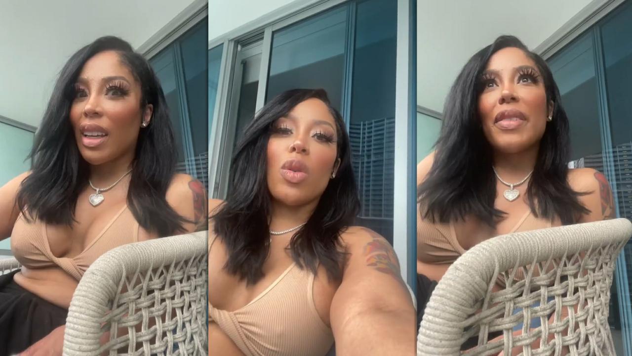 K Michelle's Instagram Live Stream from October 9th 2021.