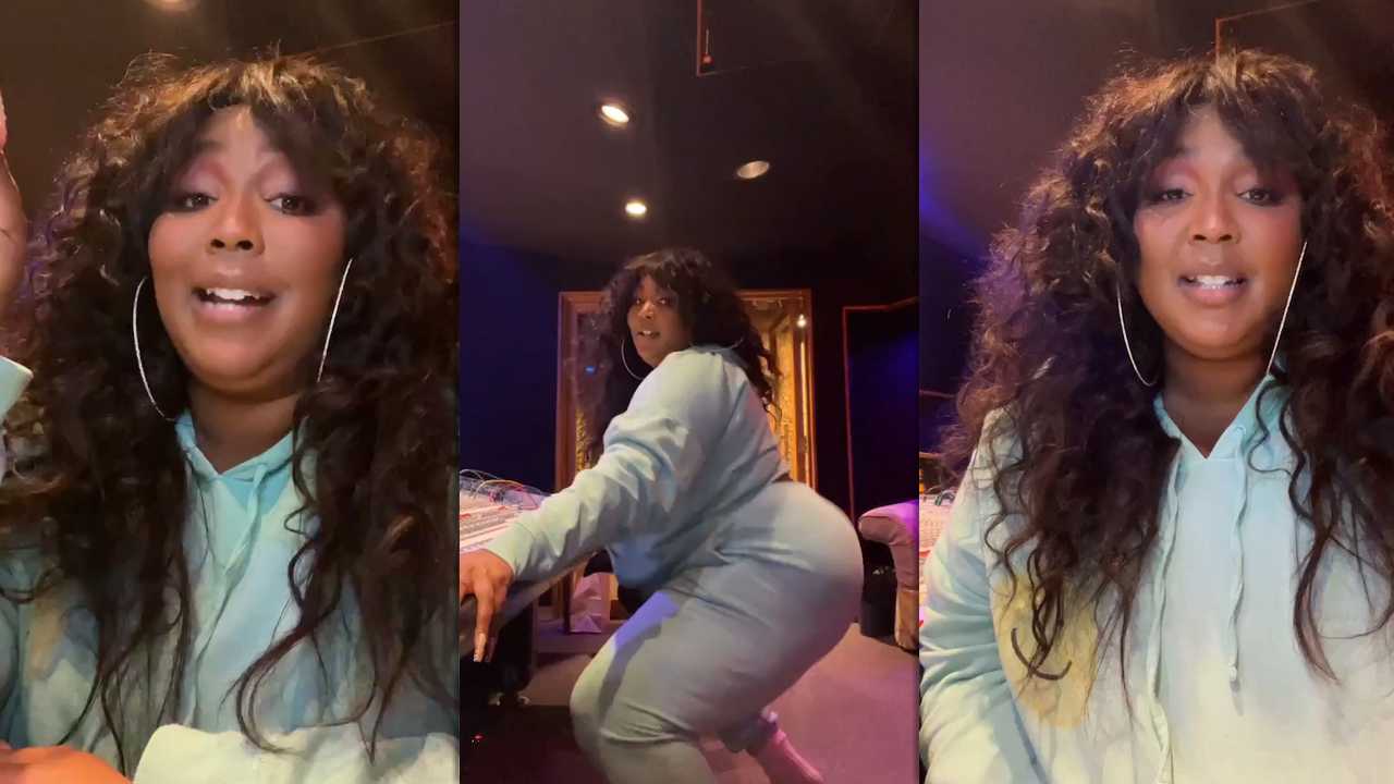 Lizzo's Instagram Live Stream from October 14th 2021.