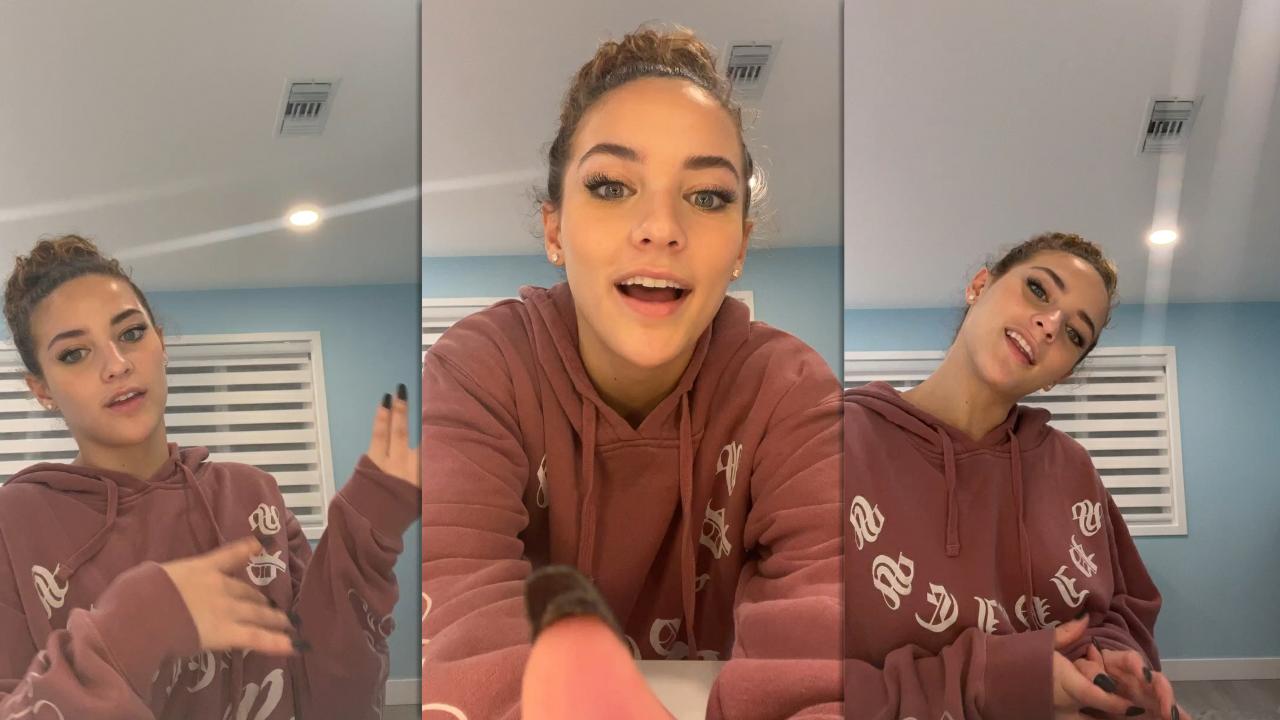 Sofie Dossi's Instagram Live Stream from October 28th 2021.