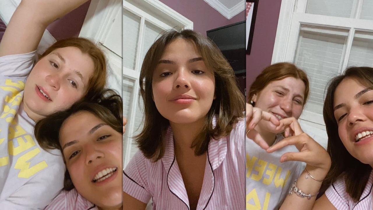 Stefany Vaz's Instagram Live Stream with Giulia Garcia from October 6th 2021.