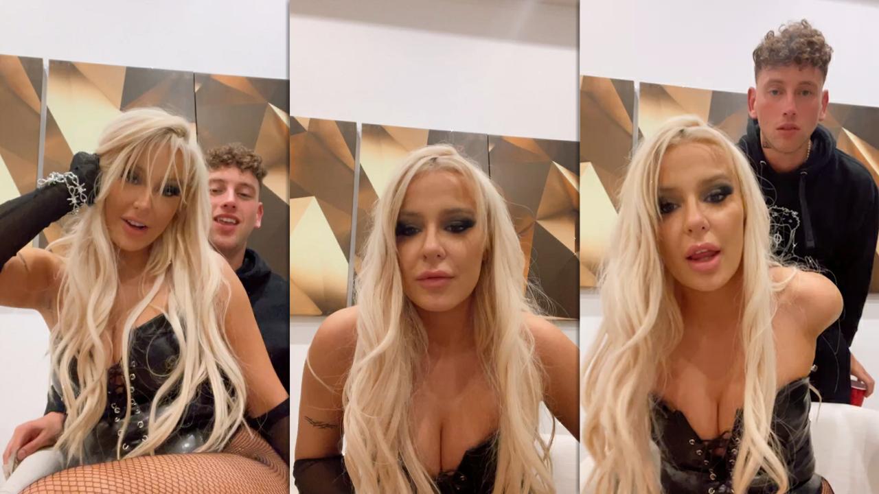 Tana Mongeau's Instagram Live Stream from October 30th 2021.