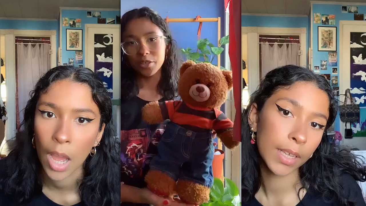 Madison Reyes' Instagram Live Stream from October 14th 2021.