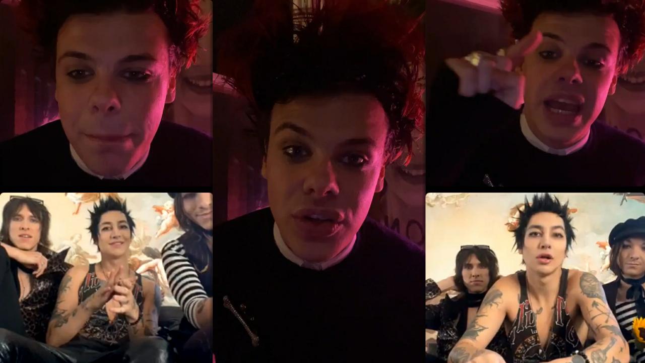 Yungblud's Instagram Live Stream from October 28th 2021.