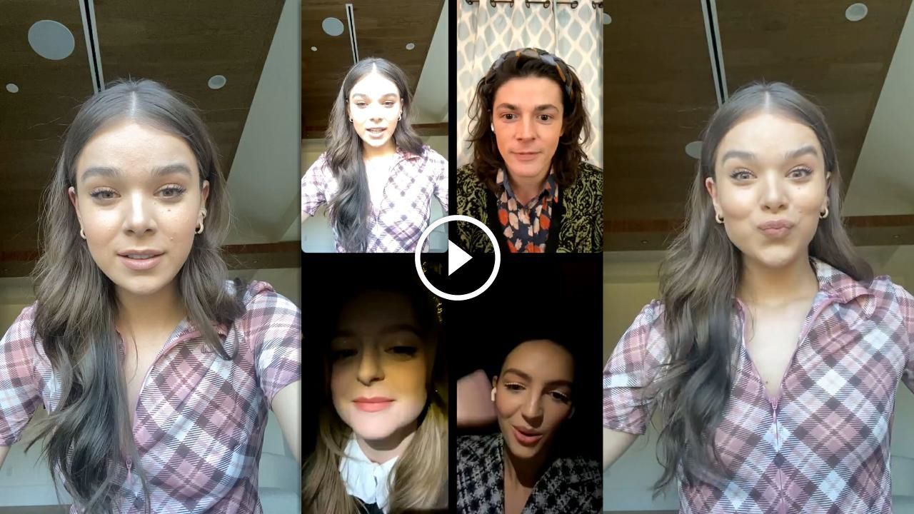 Hailee Steinfeld's Instagram Live Stream from November 5th 2021.