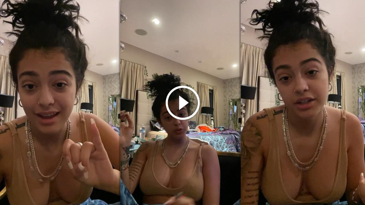 Malu Trevejo's Instagram Live Stream from November 13th 2021.