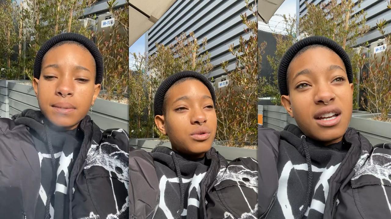 Willow Smith's Instagram Live Stream from November 16th 2021.