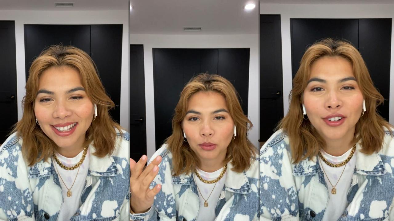 Hayley Kiyoko's Instagram Live Stream from December 13th 2021.