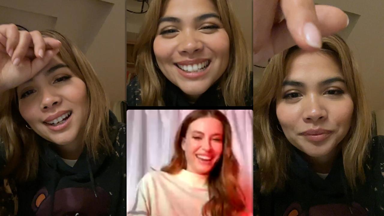 Hayley Kiyoko's Instagram Live Stream from December 16th 2021.