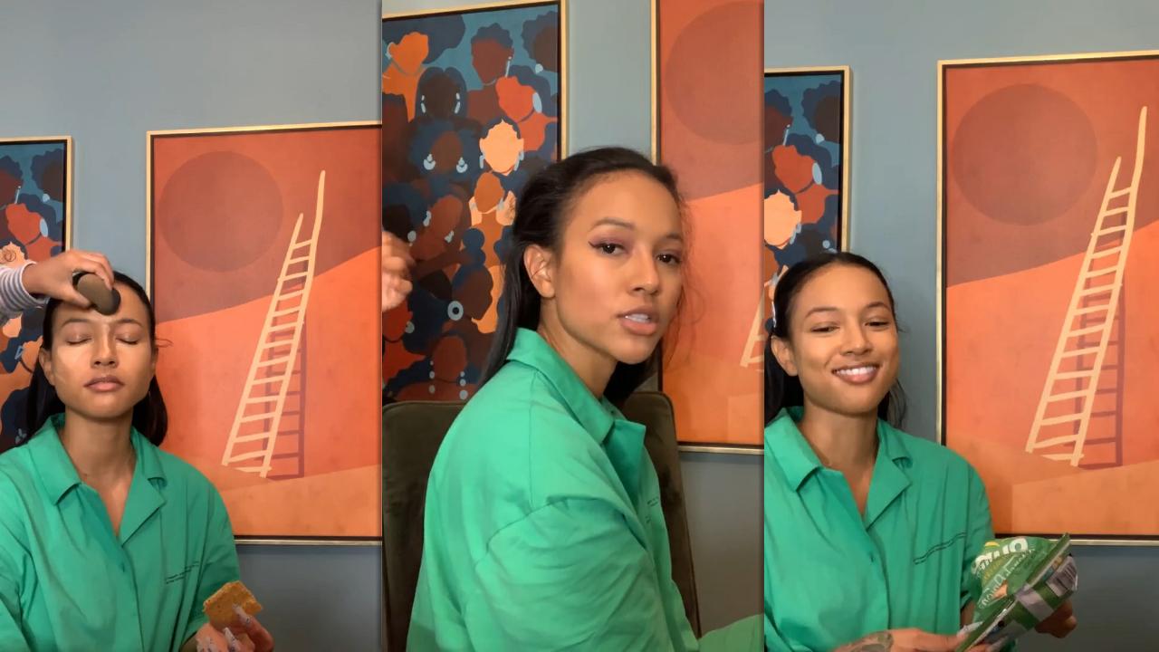 Karrueche Tran | Instagram Live Stream | 28 December 2021