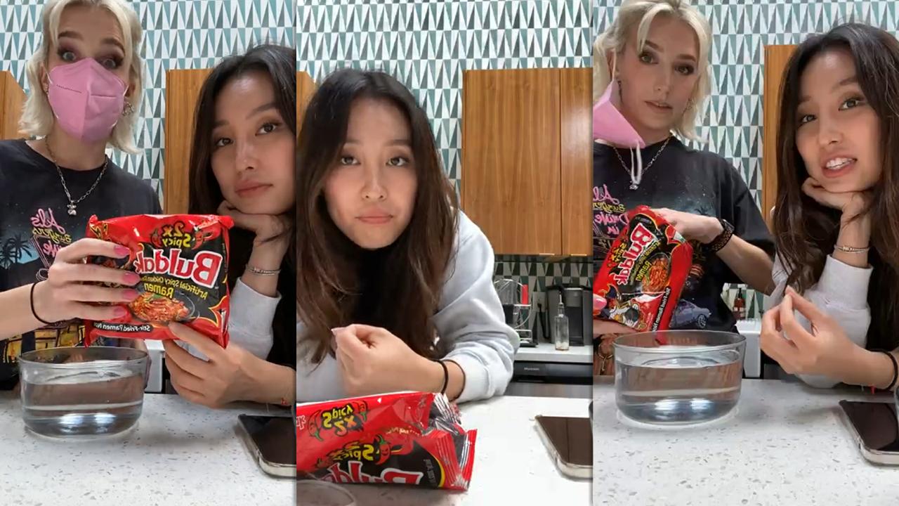 Olivia Sui's Instagram Live Stream with Courtney Miller ​from December 2nd 2021.