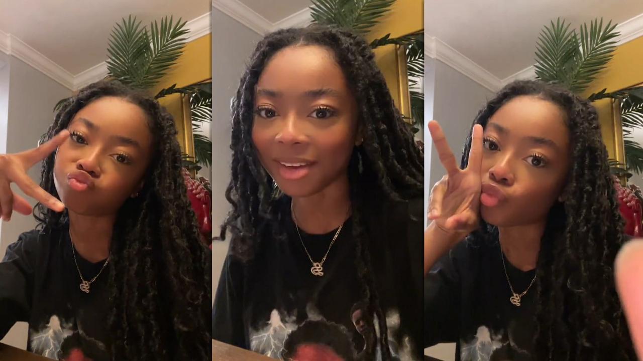 Skai Jackson | Instagram Live Stream | 3 December 2021 | IG LIVE's TV