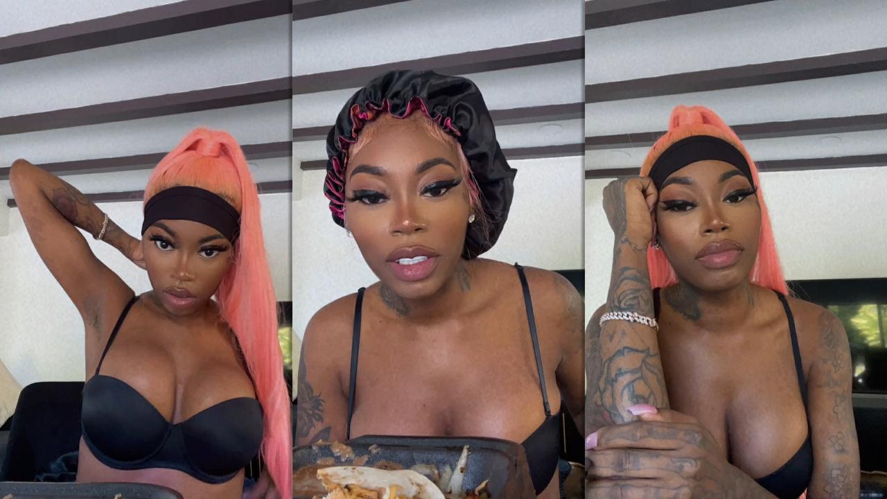 Asian Doll's Instagram Live Stream from January 1st 2022.