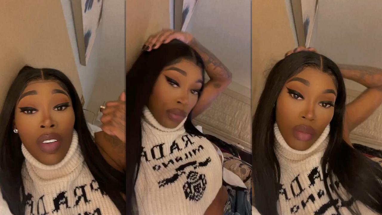 Asian Doll's Instagram Live Stream from January 29th 2022.