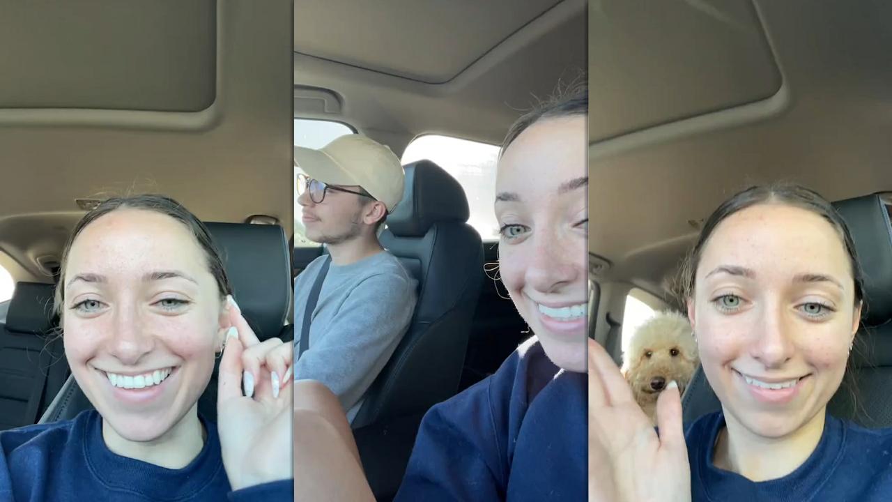 Bailey McKnight's Instagram Live Stream with her husband Asa Howard from January 4th 2022.