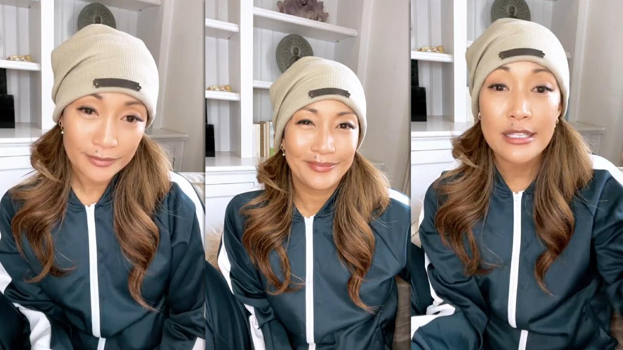 Carrie Ann Inaba's Instagram Live Stream from January 10th 2022.