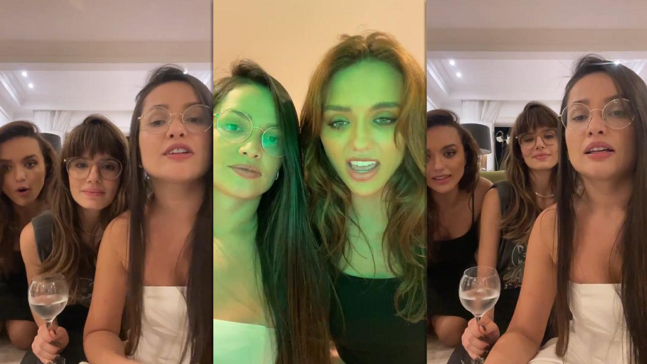 Juliette Freire's Instagram Live Stream with Rafa Kalimann and Camila Queiroz ​from January 29th 2022.